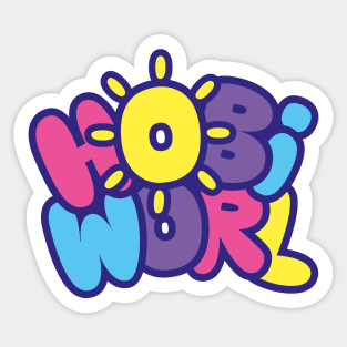 HOBI WORLD - Pastel version. Sticker